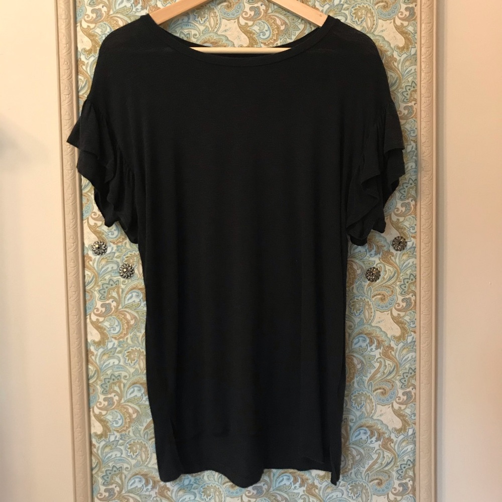 Aerie Ruffle Legging Tee in Black 🖤 - Picture 2 of 5